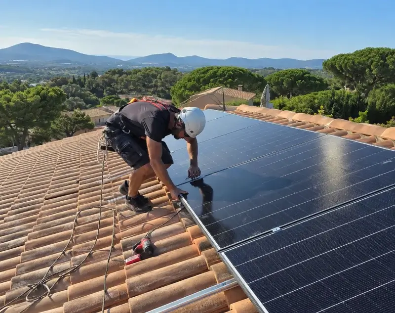 Installateur panneaux solaires Flassans-sur-Issole — pose photovoltaïque sur toiture